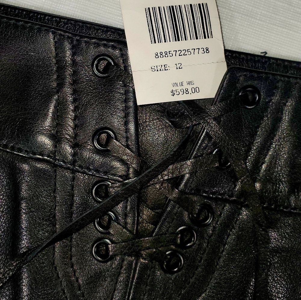 ❤POLO Ralph Lauren soft Leather Sailor buttons ❤ - Picture 5 of 7
